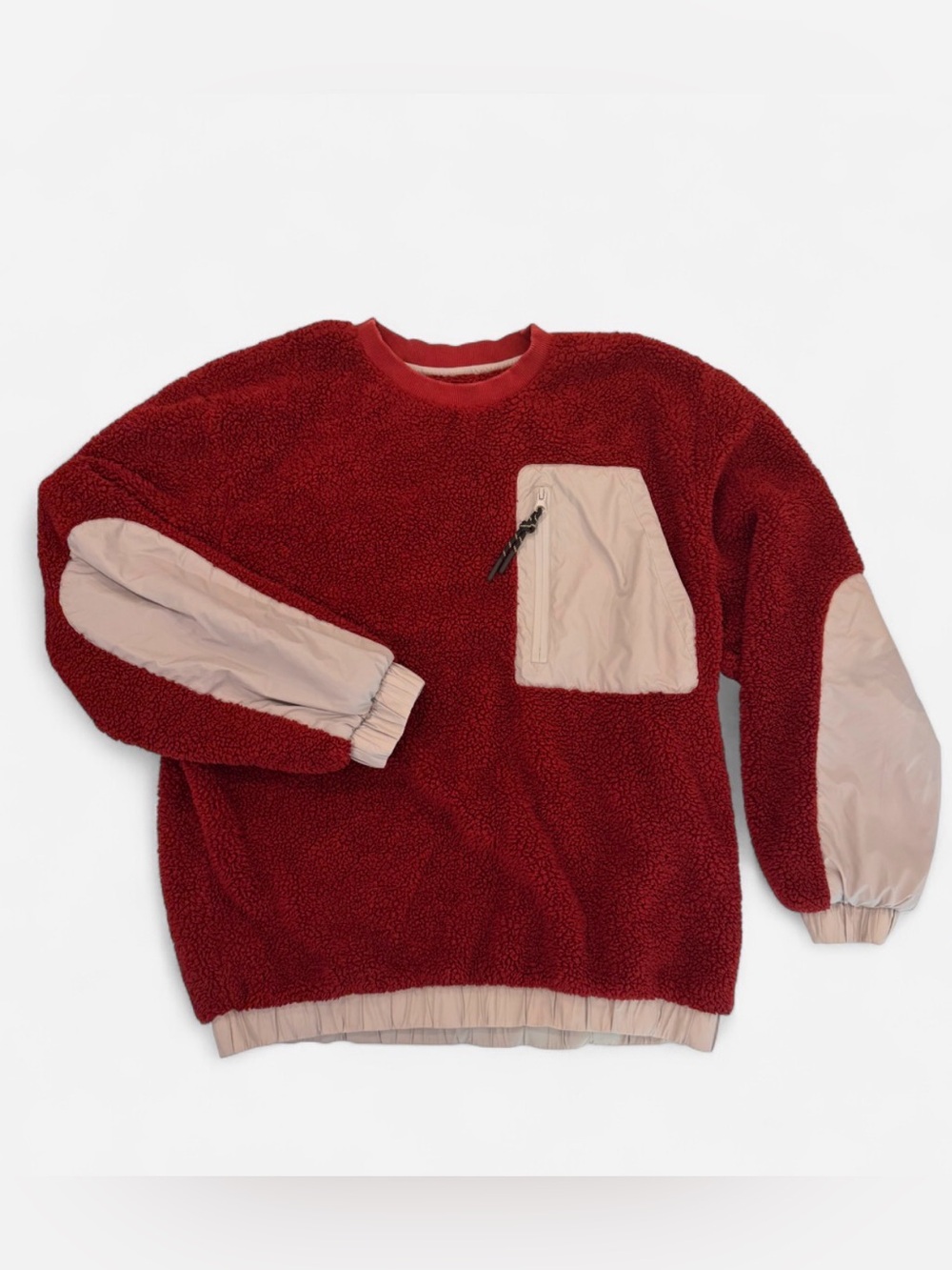 UGG Niko Sherpa Crewneck Pullover – Size Medium | Retail $150